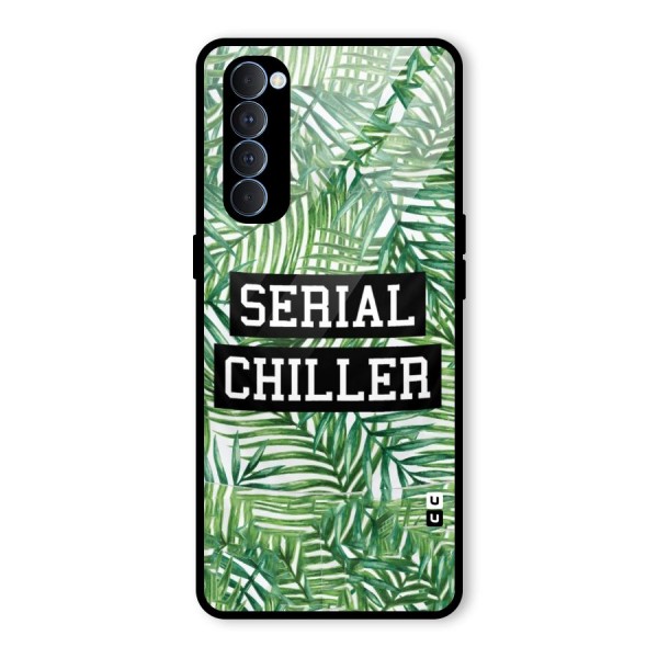 Serial Chiller Glass Back Case for Oppo Reno4 Pro