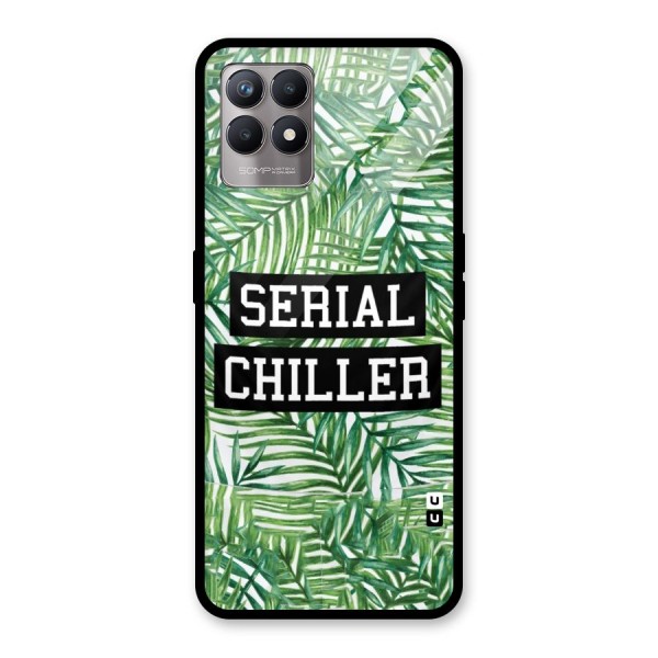 Serial Chiller Glass Back Case for Realme 8i