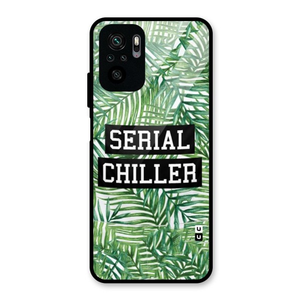 Serial Chiller Glass Back Case for Redmi Note 10