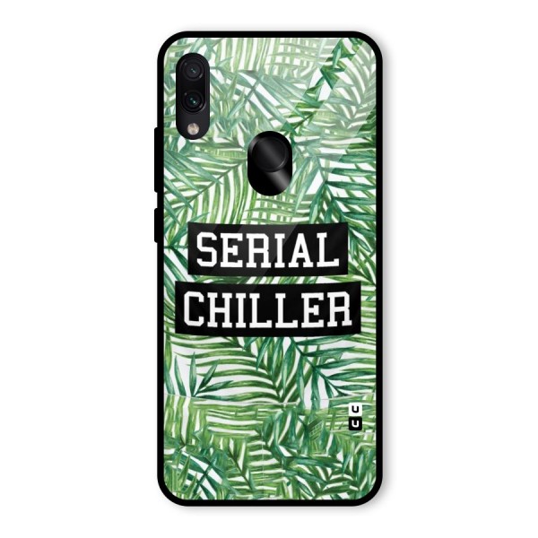 Serial Chiller Glass Back Case for Redmi Note 7