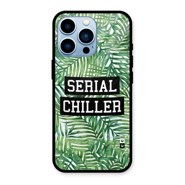 Serial Chiller Glass Back Case for iPhone 13 Pro