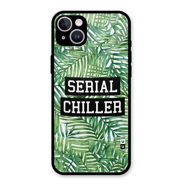 Serial Chiller Glass Back Case for iPhone 14 Plus