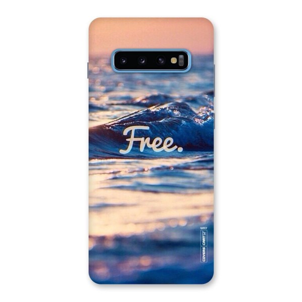 Set Yourself Free Back Case for Galaxy S10 Plus