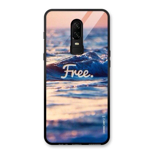 Set Yourself Free Glass Back Case for OnePlus 6