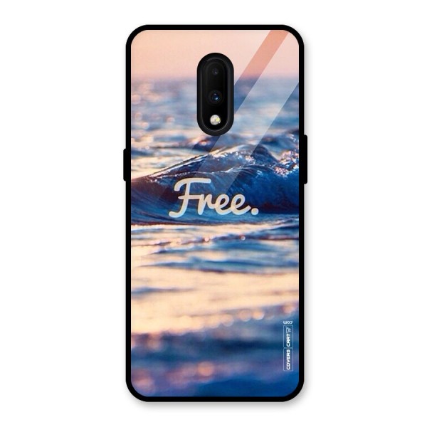 Set Yourself Free Glass Back Case for OnePlus 7