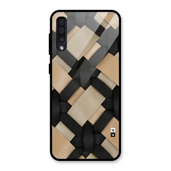 Shade Thread Glass Back Case for Galaxy A50s