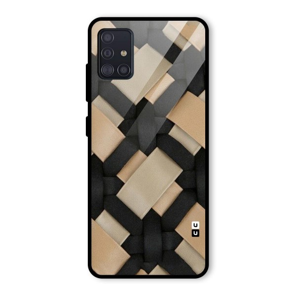 Shade Thread Glass Back Case for Galaxy A51