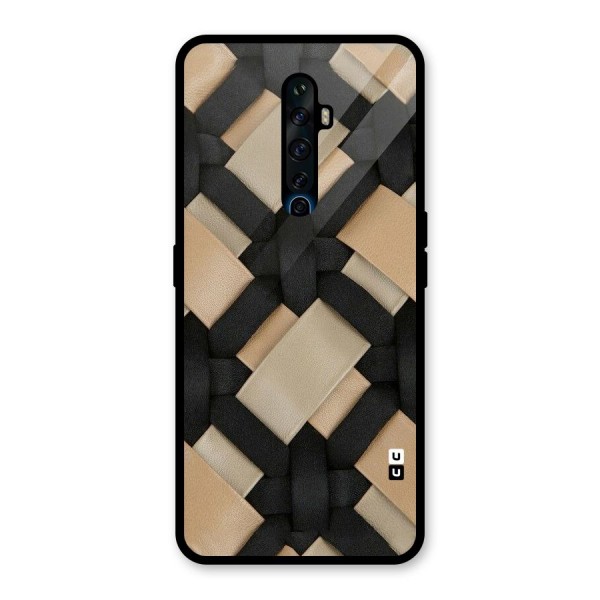 Shade Thread Glass Back Case for Oppo Reno2 Z