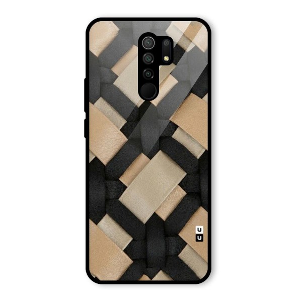 Shade Thread Glass Back Case for Redmi 9 Prime