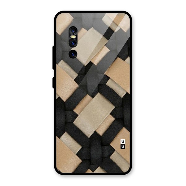 Shade Thread Glass Back Case for Vivo V15 Pro