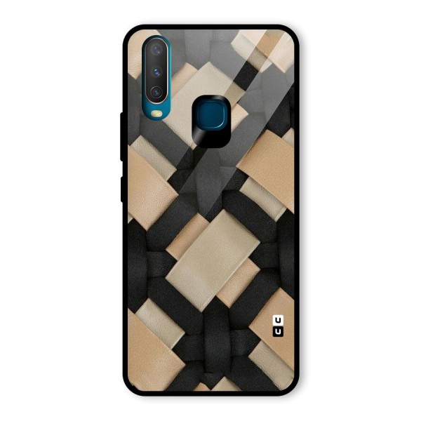 Shade Thread Glass Back Case for Vivo Y12