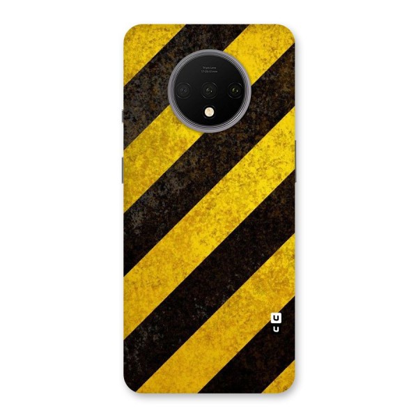 Shaded Yellow Stripes Back Case for OnePlus 7T