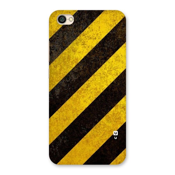 Shaded Yellow Stripes Back Case for Redmi Y1 Lite