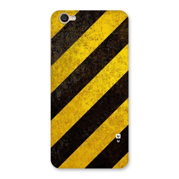 Shaded Yellow Stripes Back Case for Vivo Y55s