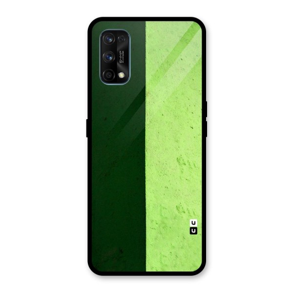 Shades Half Glass Back Case for Realme 7 Pro