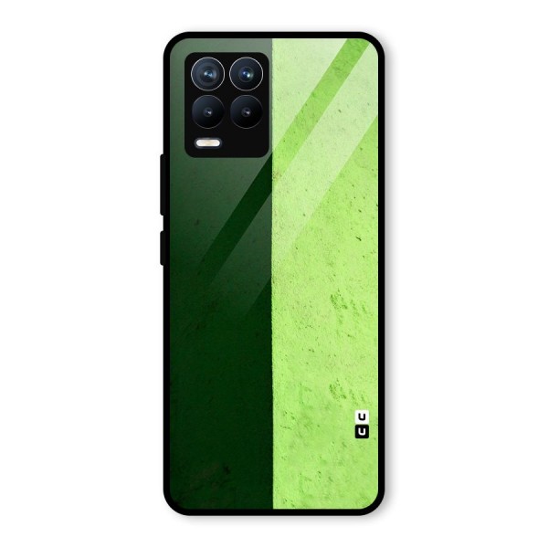 Shades Half Glass Back Case for Realme 8 Pro