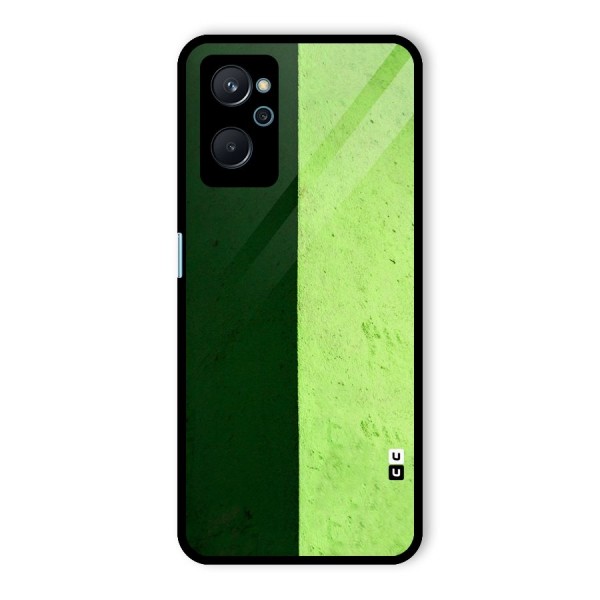 Shades Half Glass Back Case for Realme 9i