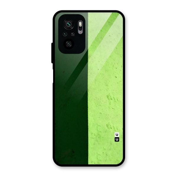 Shades Half Glass Back Case for Redmi Note 10