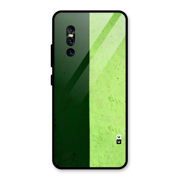 Shades Half Glass Back Case for Vivo V15 Pro