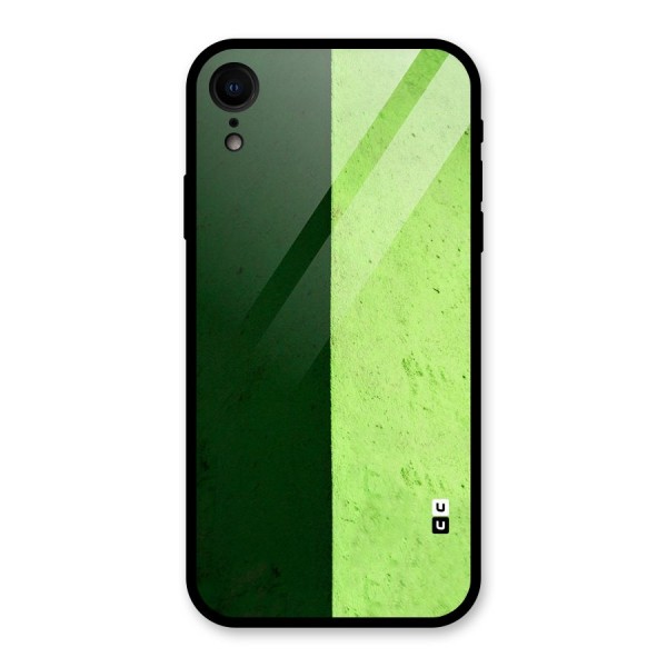 Shades Half Glass Back Case for XR