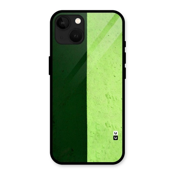 Shades Half Glass Back Case for iPhone 13