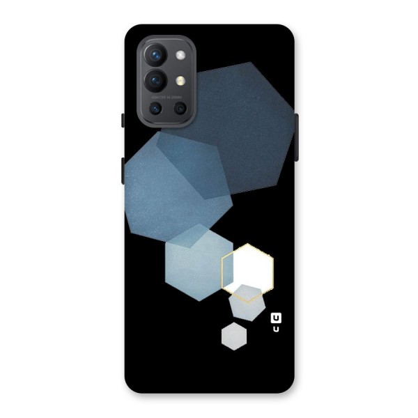 Shades Of Blue Shapes Back Case for OnePlus 9R