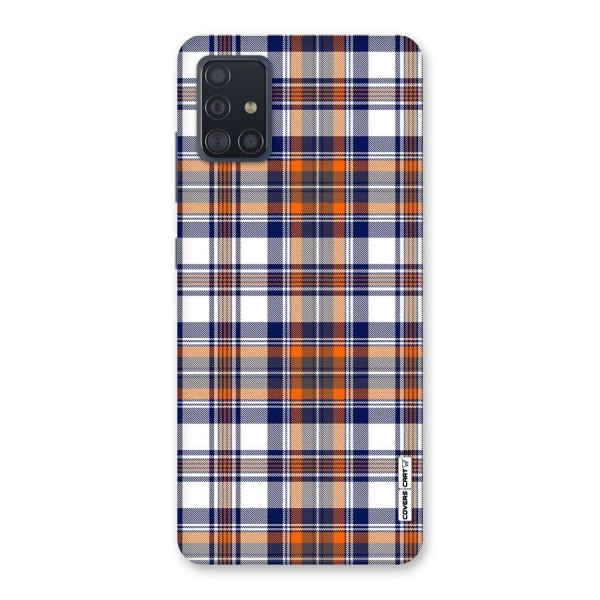 Shades Of Check Back Case for Galaxy A51