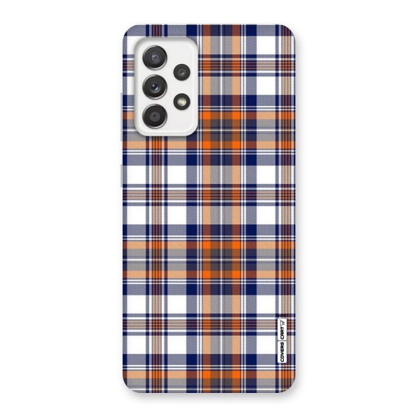 Shades Of Check Back Case for Galaxy A52