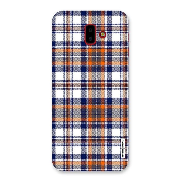 Shades Of Check Back Case for Galaxy J6 Plus