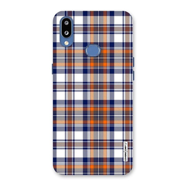 Shades Of Check Back Case for Galaxy M01s