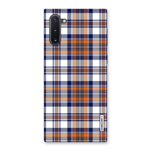 Shades Of Check Back Case for Galaxy Note 10