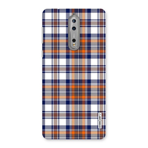 Shades Of Check Back Case for Nokia 8