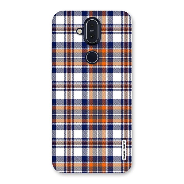 Shades Of Check Back Case for Nokia 8.1