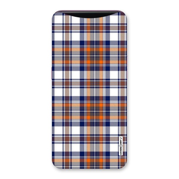 Shades Of Check Back Case for Oppo Find X