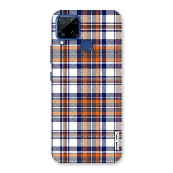 Shades Of Check Back Case for Realme C12