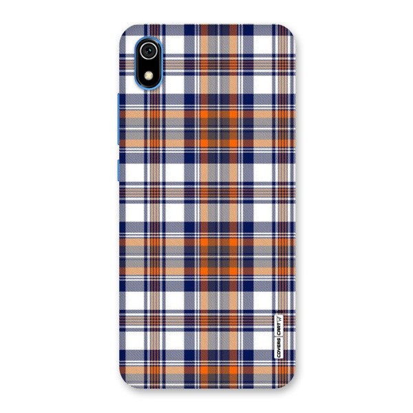 Shades Of Check Back Case for Redmi 7A