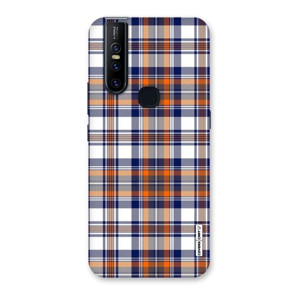 Shades Of Check Back Case for Vivo V15