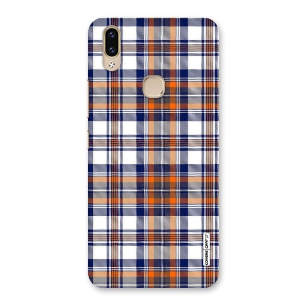 Shades Of Check Back Case for Vivo V9