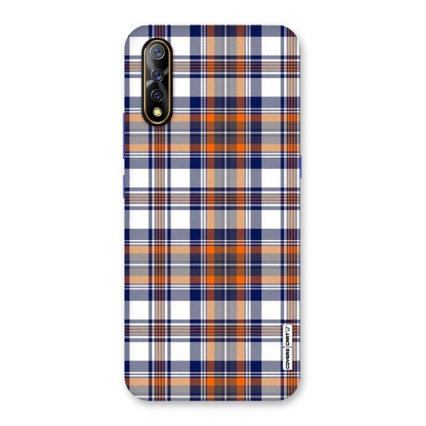 Shades Of Check Back Case for Vivo Z1x