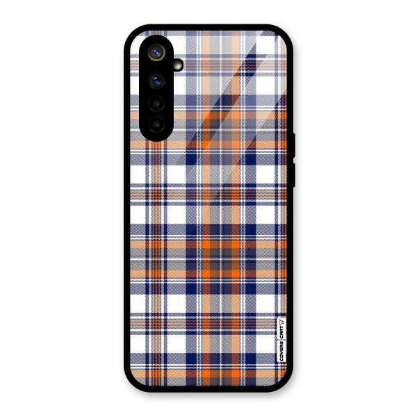 Shades Of Check Glass Back Case for Realme 6