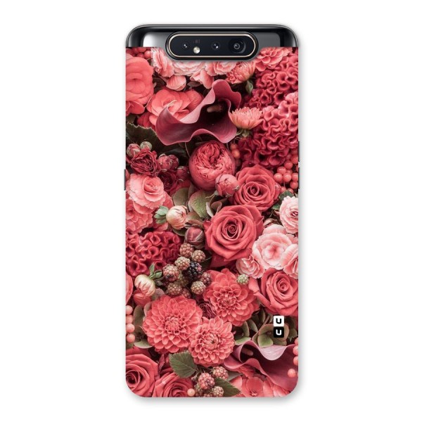 Shades Of Peach Back Case for Galaxy A80