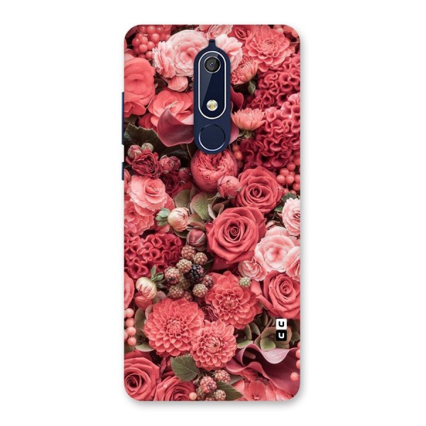 Shades Of Peach Back Case for Nokia 5.1