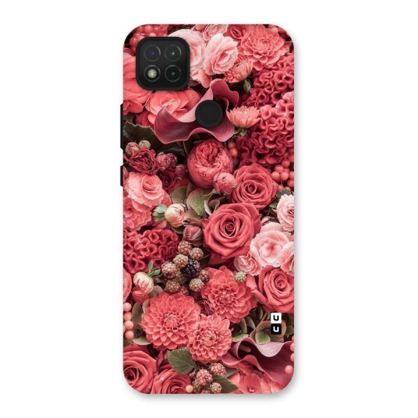 Shades Of Peach Back Case for Redmi 9C