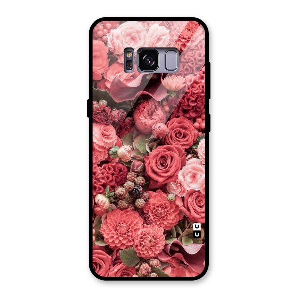 Shades Of Peach Glass Back Case for Galaxy S8