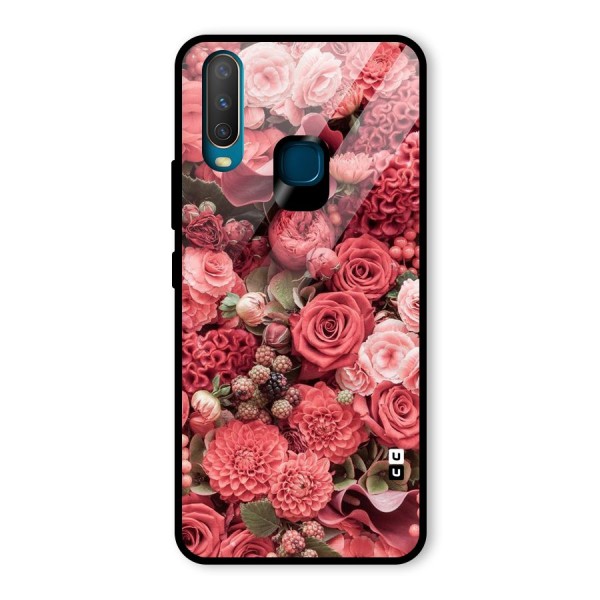 Shades Of Peach Glass Back Case for Vivo Y12