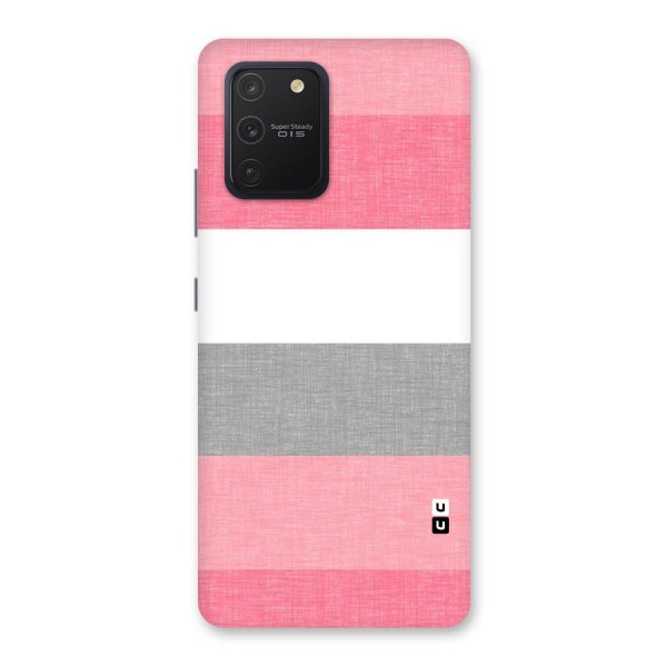 Shades Pink Stripes Back Case for Galaxy S10 Lite