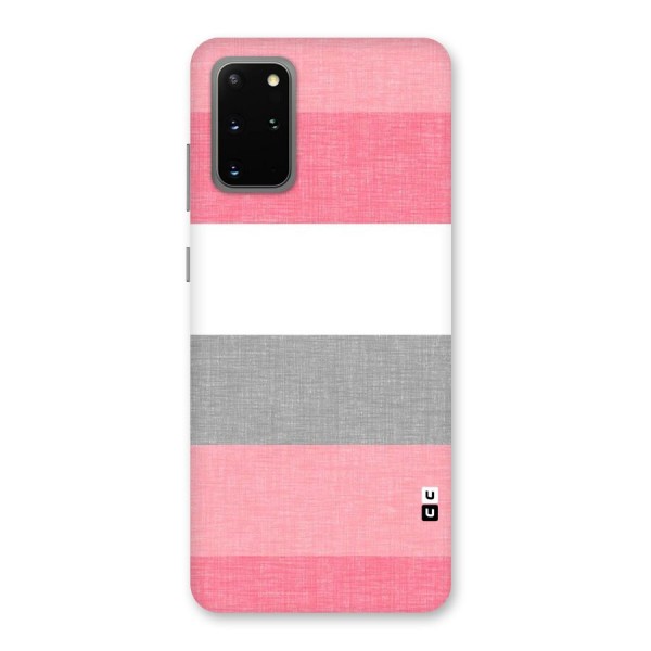 Shades Pink Stripes Back Case for Galaxy S20 Plus