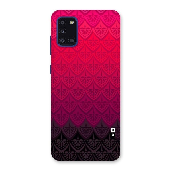 Shades Red Design Back Case for Galaxy A31