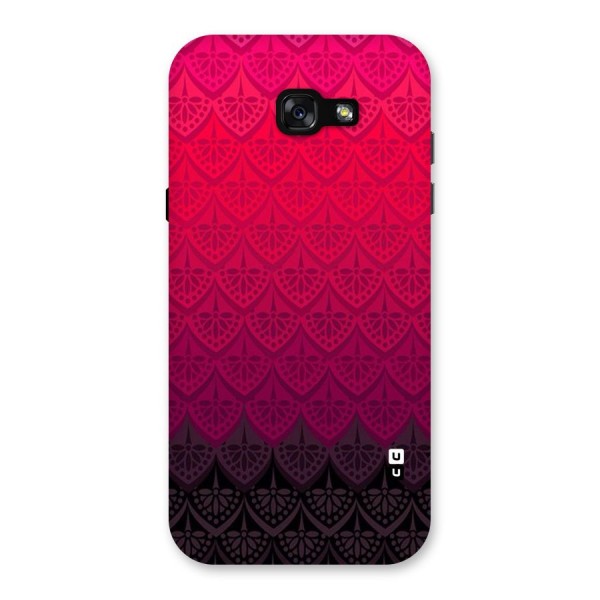 Shades Red Design Back Case for Galaxy A7 (2017)