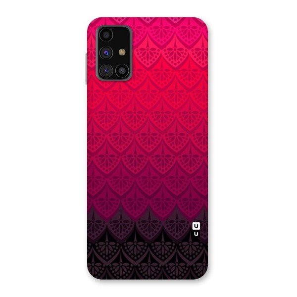 Shades Red Design Back Case for Galaxy M31s